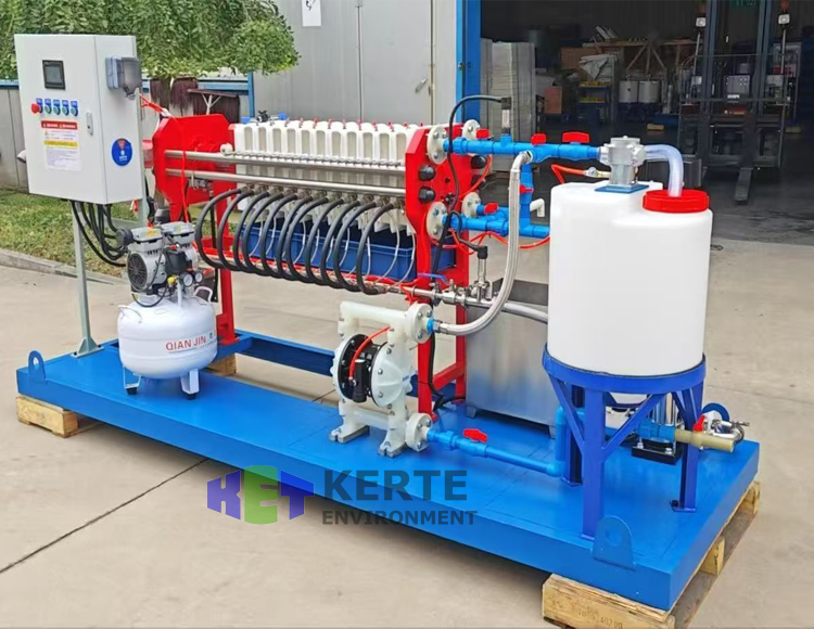 KERTE Laboratory Filter Press for Precise Solid-Liquid Separation